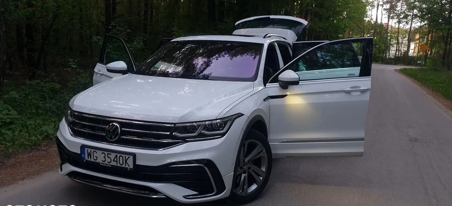 Volkswagen Tiguan cena 179000 przebieg: 63800, rok produkcji 2021 z Łaskarzew małe 529